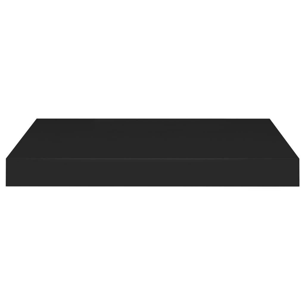 Schwebende Wandregale 4 Stk. Schwarz 40x23x3,8cm MDF-3