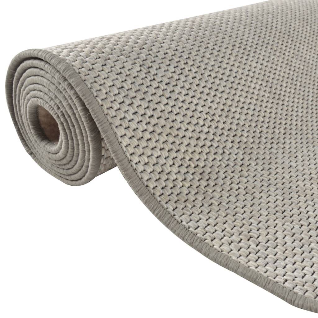 Teppichläufer Sisal-Optik Taupe 50x300 cm-4