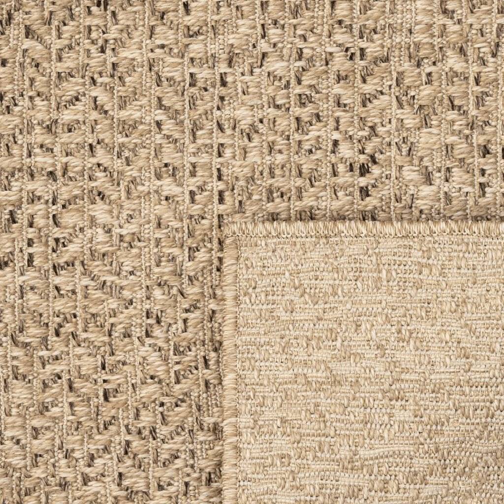 Teppich 80x150 cm Jute-Optik Innen und Außen-5