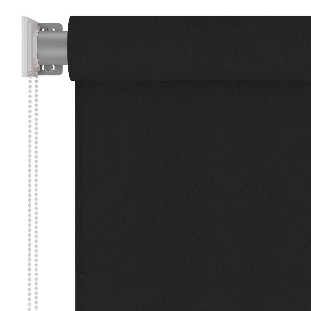 Außenrollo 60x230 cm Schwarz HDPE-2