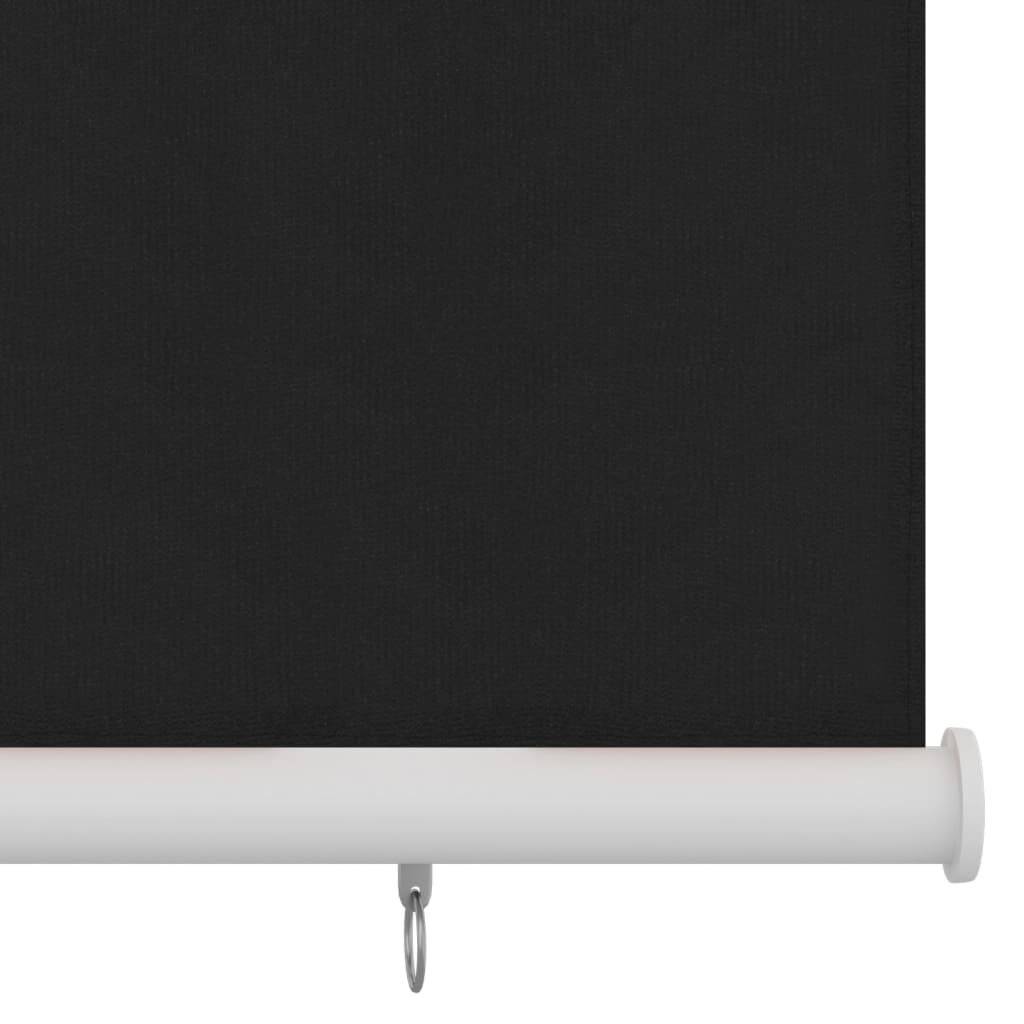 Außenrollo 60x230 cm Schwarz HDPE-3