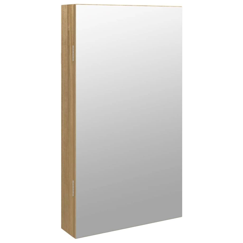 Spiegel-Schmuckschrank mit LED-Beleuchtung Wandmontage-1