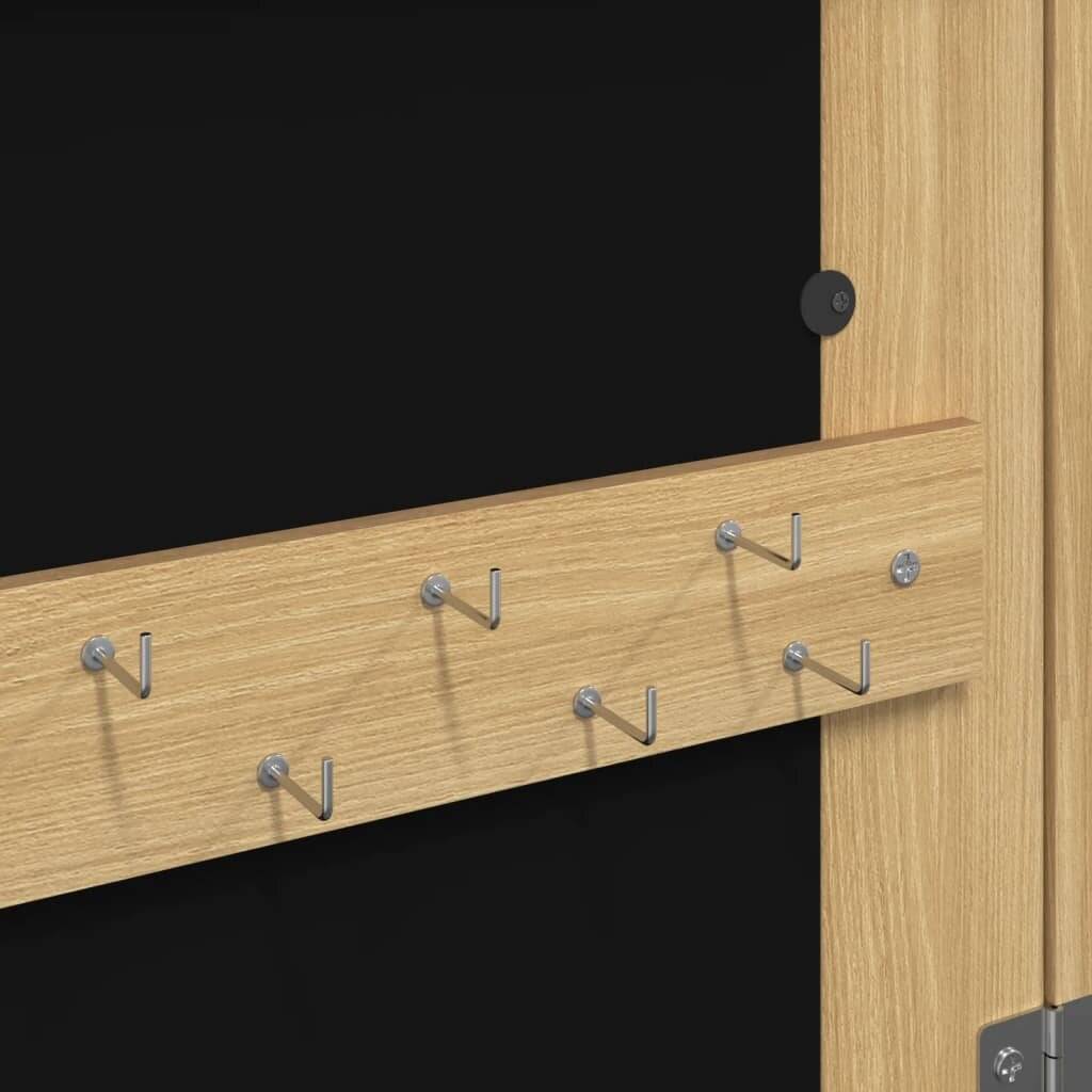 Symbolbild für Spiegel-Schmuckschrank mit LED-Beleuchtung Wandmontage