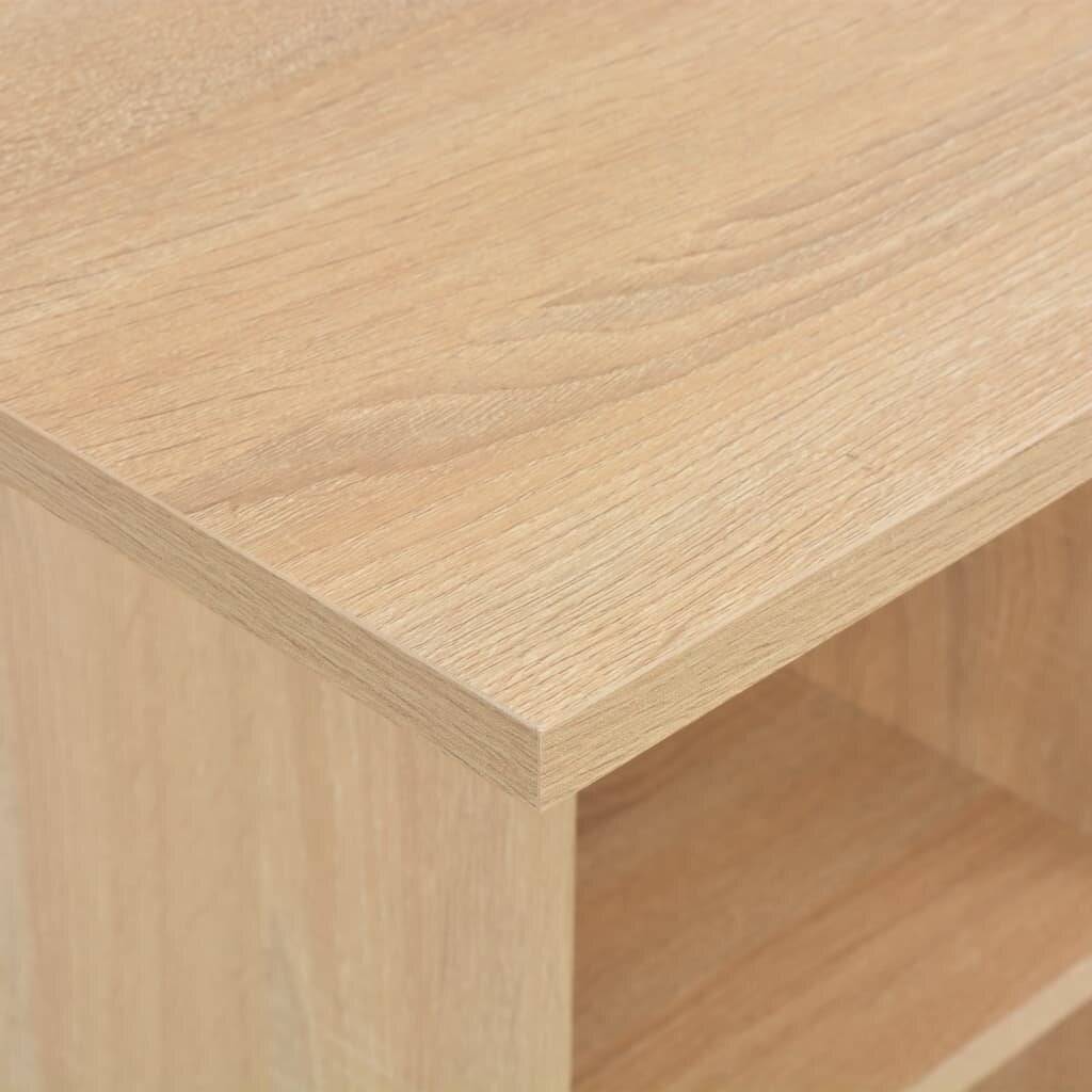 Bartisch Eichenbraun 60 x 60 x 110 cm-1