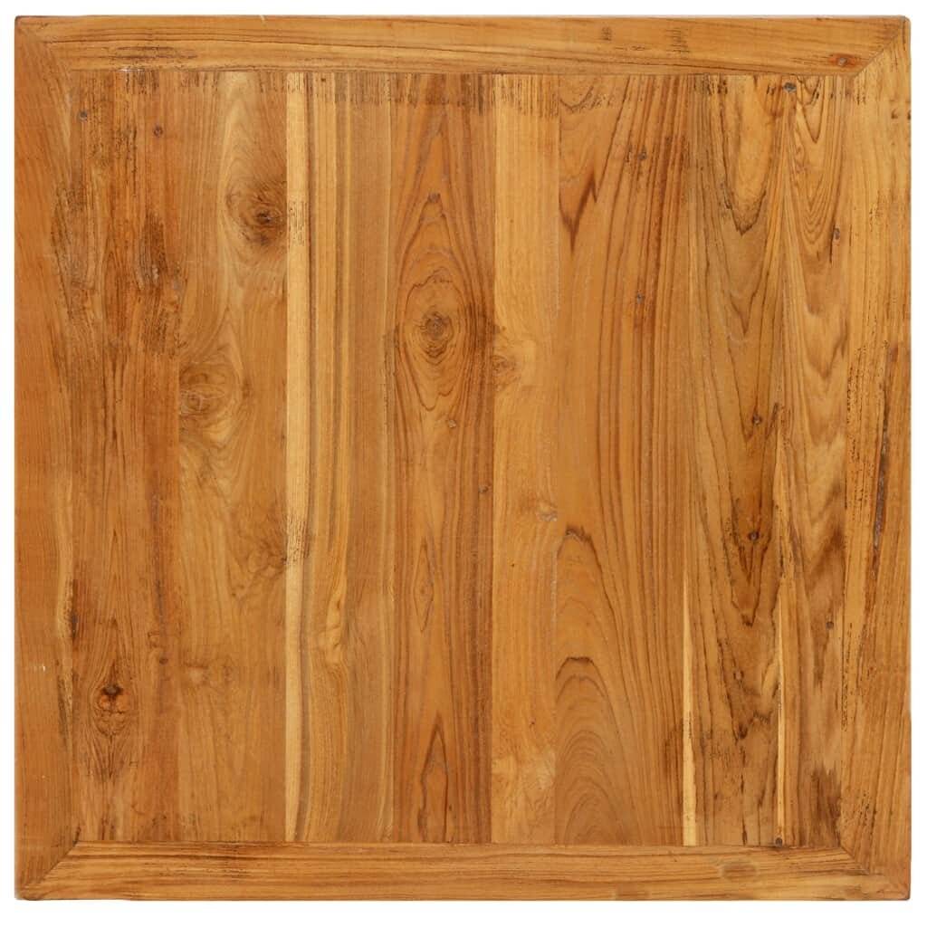 Bartisch Recyceltes Massivholz Teak 60 x 60 x 107 cm-1