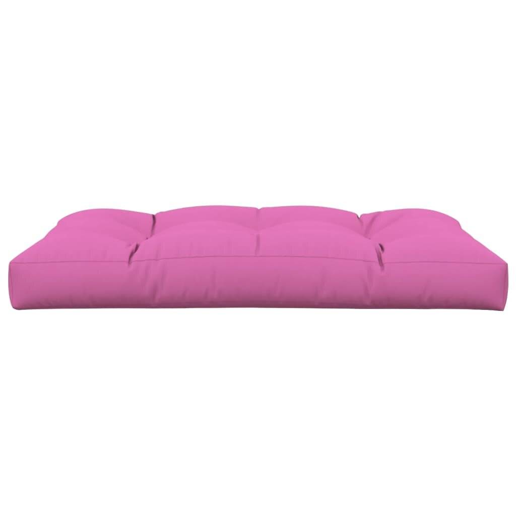 Palettenkissen Rosa 120x80x12 cm Stoff-4