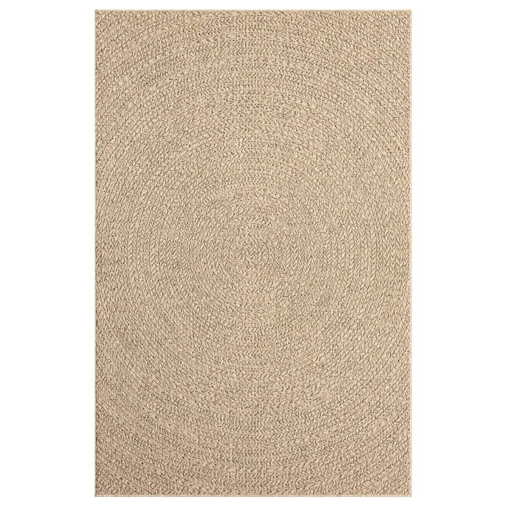 Teppich 160x230 cm Jute-Optik Innen und Außen-4