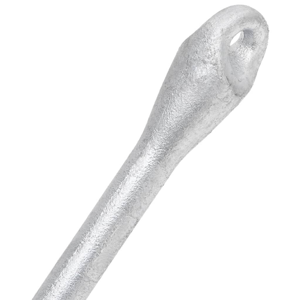 Klappanker Silbern 1,5 kg Temperguss-2