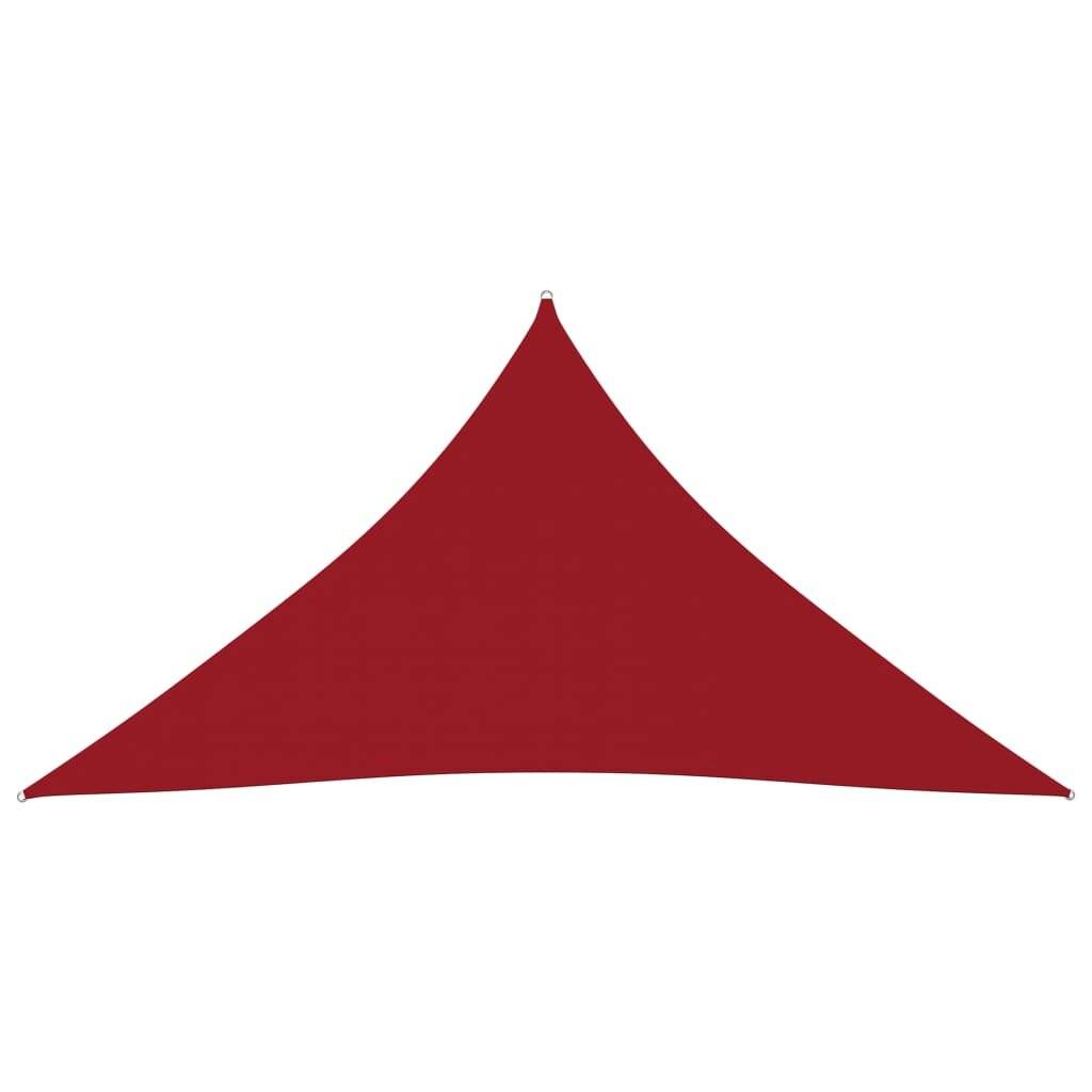 Sonnensegel Oxford-Gewebe Dreieckig 3x4x4 m Rot-4