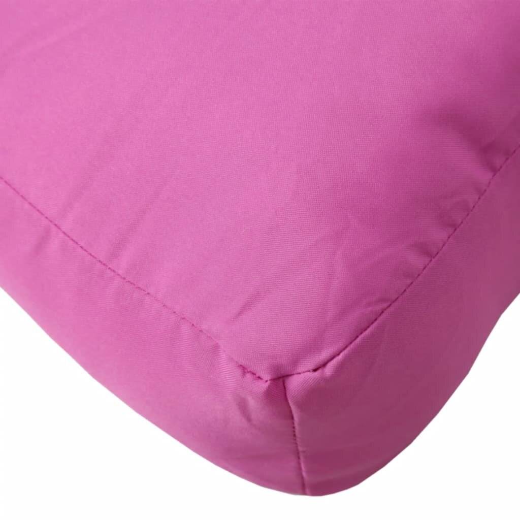 Palettenkissen 2 Stk. Rosa Oxford-Gewebe-6