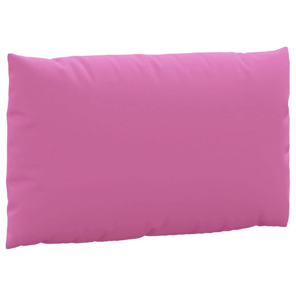 Palettenkissen 2 Stk. Rosa Oxford-Gewebe-4