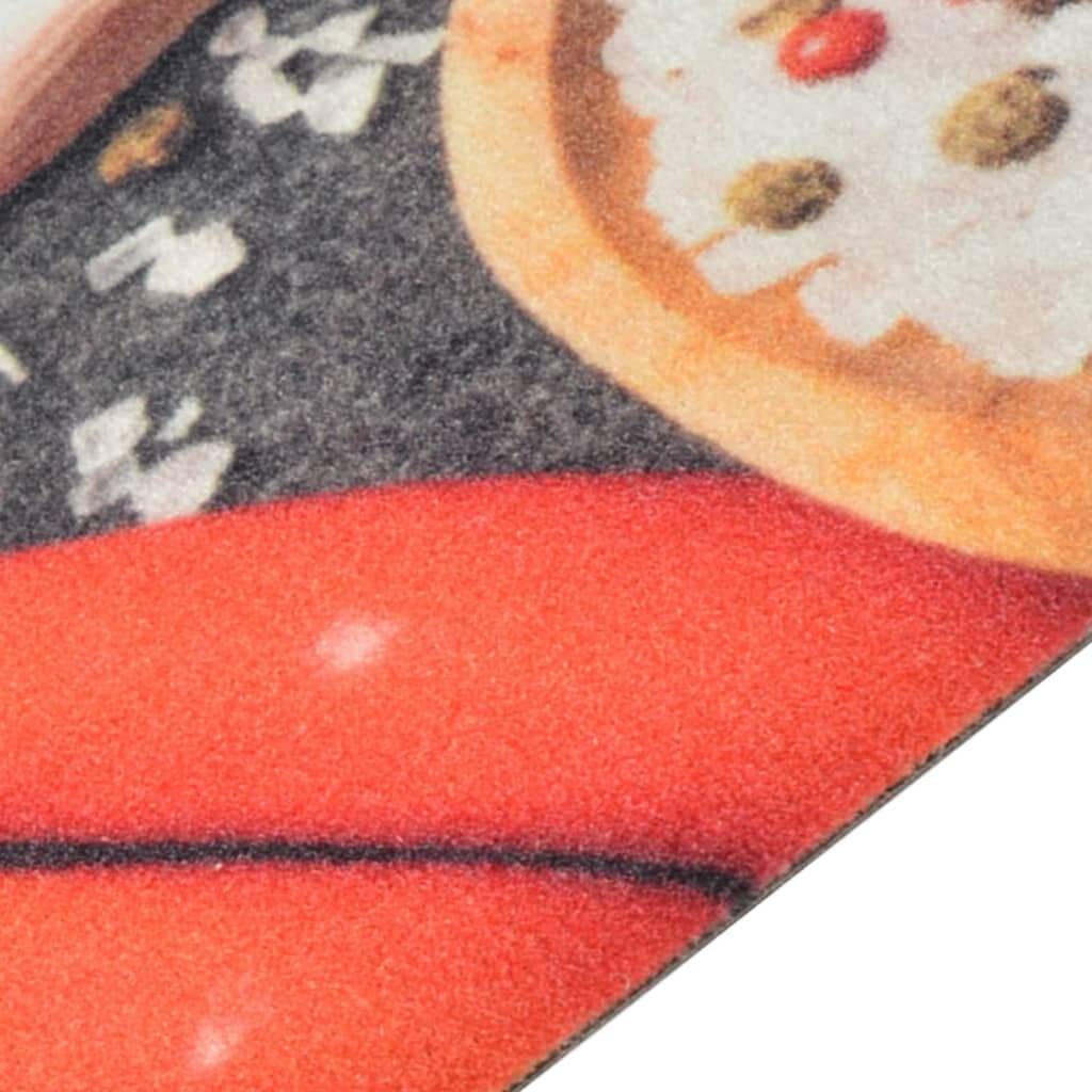 Küchenteppich Waschbar Gemüse 60x180 cm Samt-1