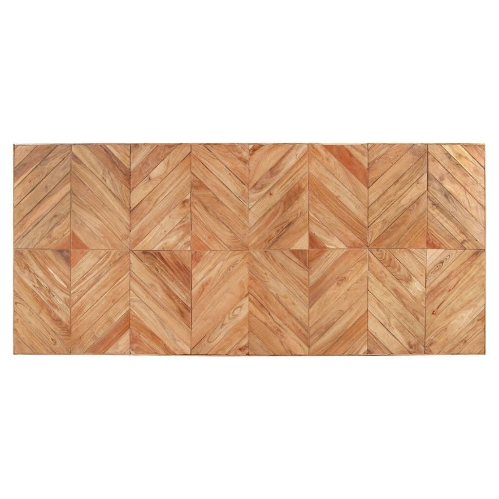 Esstisch 200x90x76 cm Massivholz Akazie und Mango-2