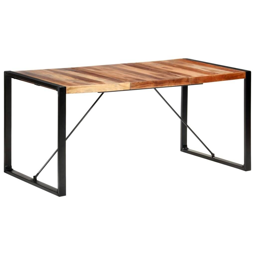 Symbolbild für Esstisch 160x80x75 cm Massivholz mit Palisander-Finish