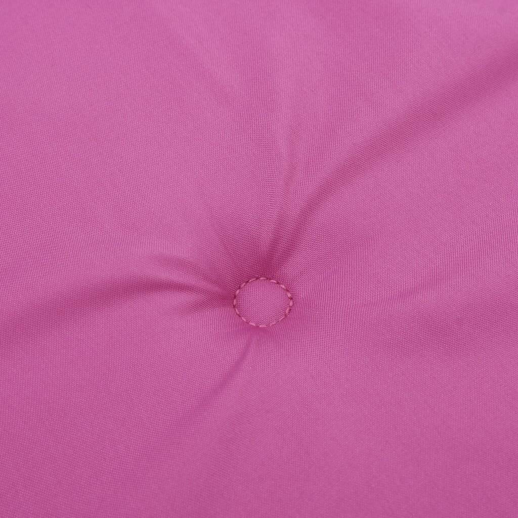 Hochlehner-Auflagen 4 Stk. Rosa Stoff-6