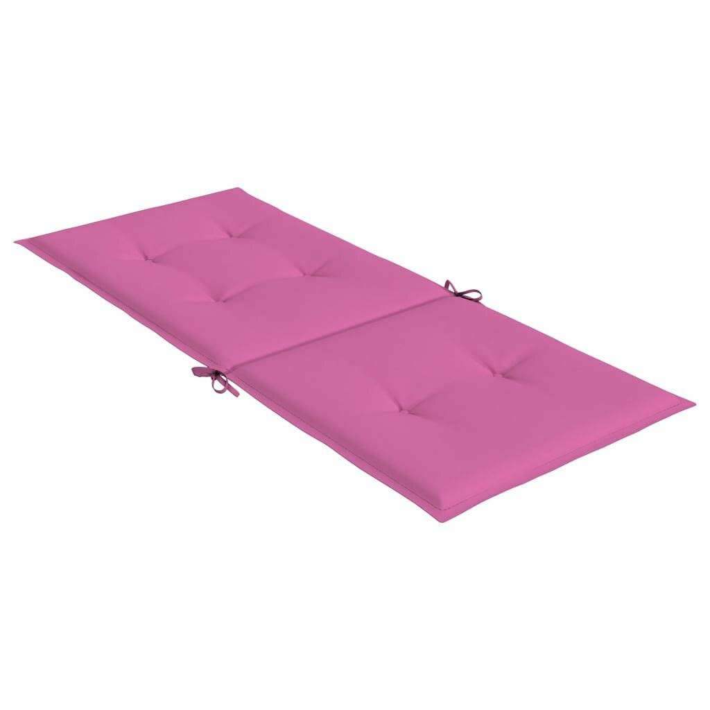 Hochlehner-Auflagen 4 Stk. Rosa Stoff-4
