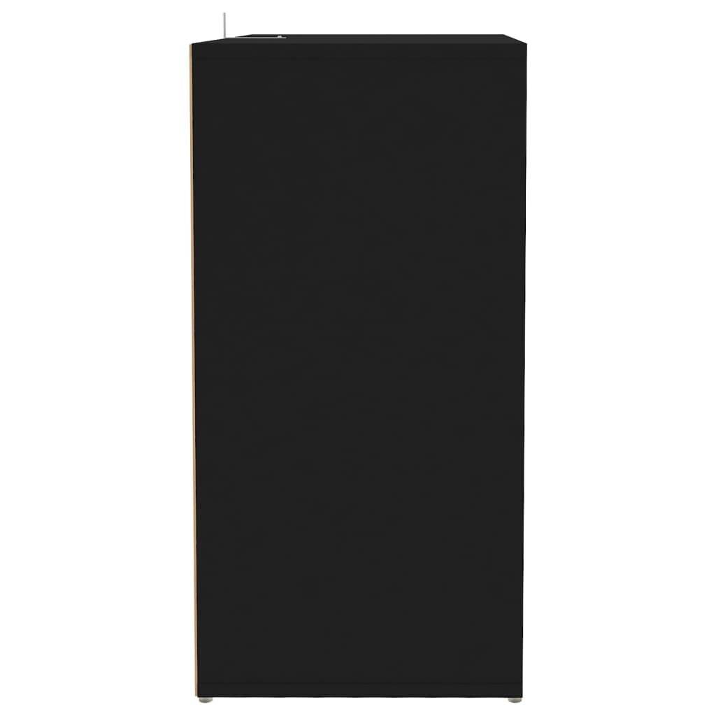 Schuhschrank Schwarz 60x35x70 cm Holzwerkstoff-6