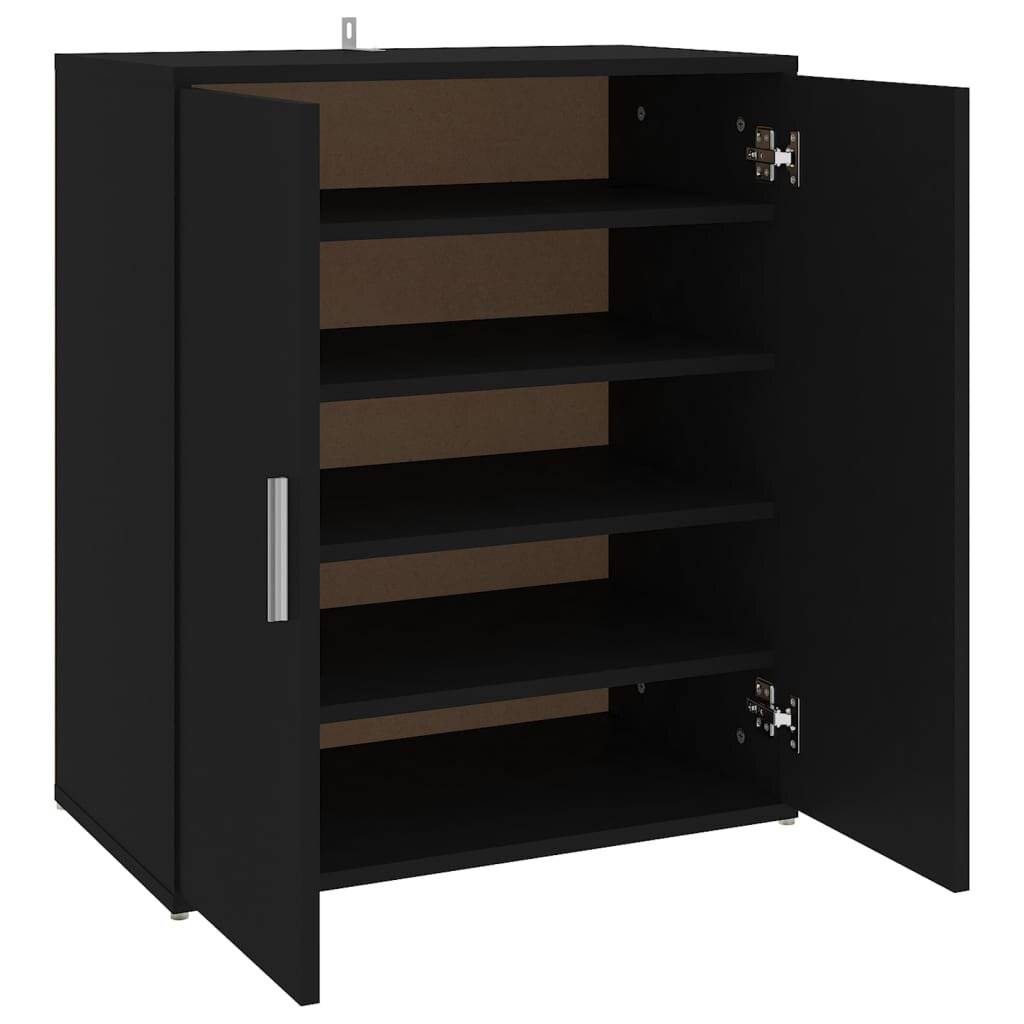 Schuhschrank Schwarz 60x35x70 cm Holzwerkstoff-1
