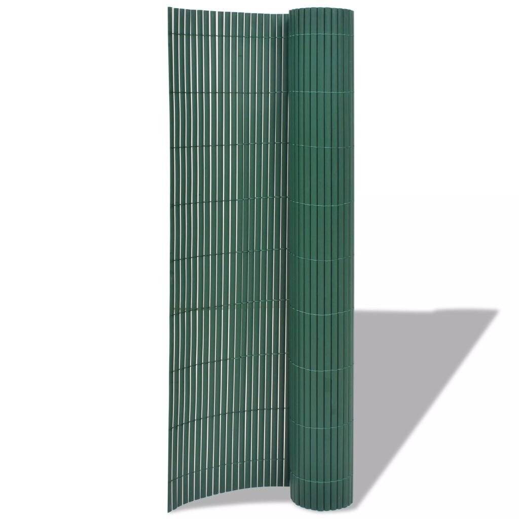Gartenzaun Doppelseitig 150×300 cm Grün-3