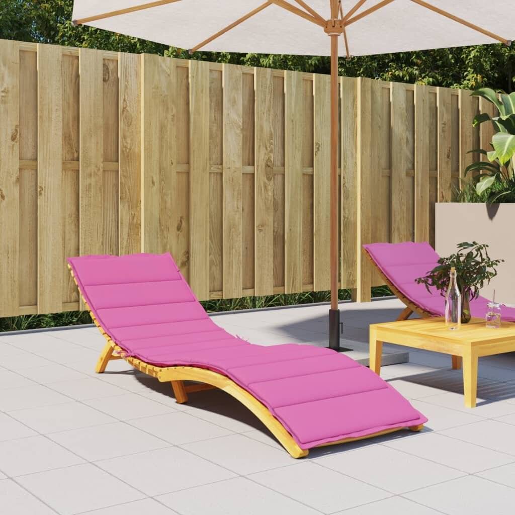 Sonnenliegen-Auflage Rosa Oxford-Gewebe-0