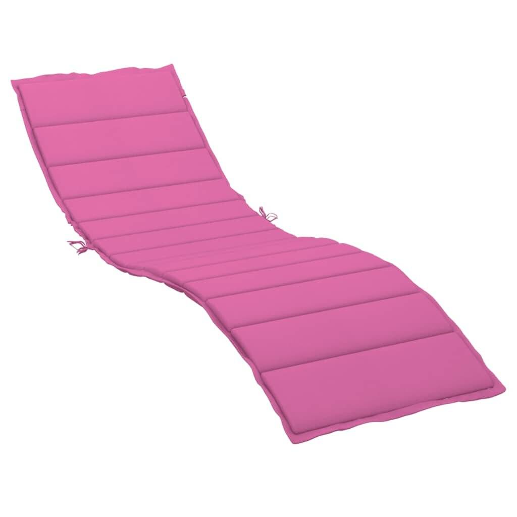 Sonnenliegen-Auflage Rosa Oxford-Gewebe-1