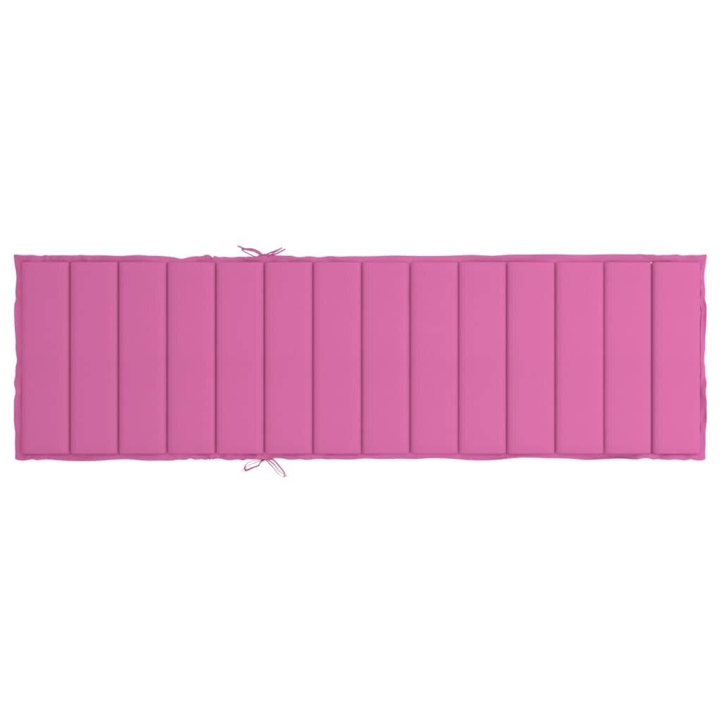 Sonnenliegen-Auflage Rosa Oxford-Gewebe-4