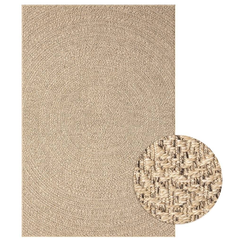 Teppich 120x170 cm Jute-Optik Innen und Außen-2