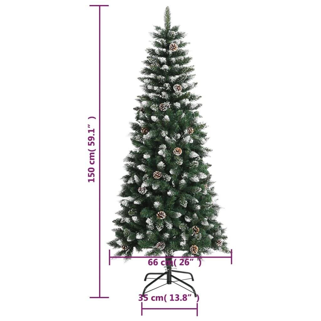 Symbolbild für Künstlicher Weihnachtsbaum mit Ständer Grün 150 cm PVC