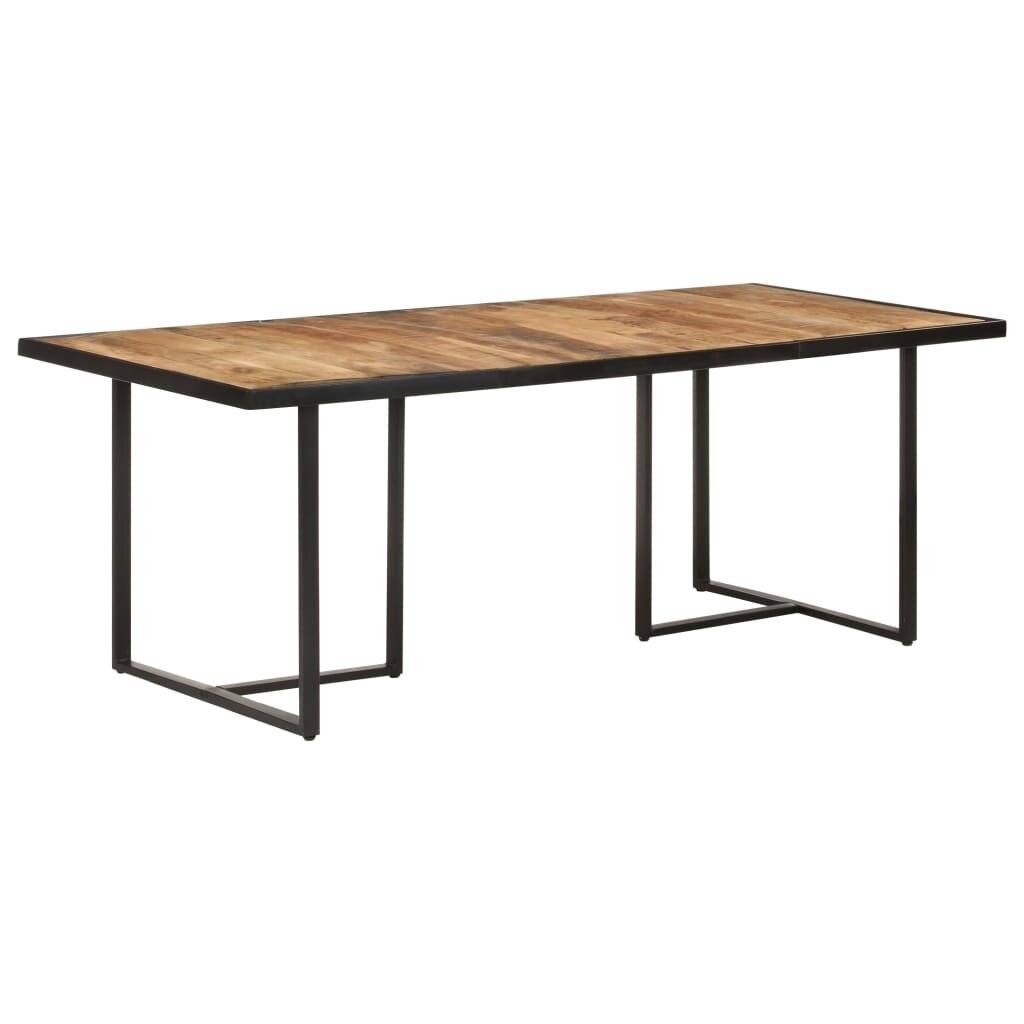 Symbolbild für Esstisch 200 cm Raues Mangoholz