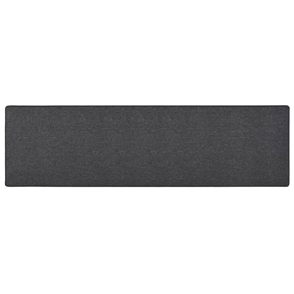 Teppichläufer Anthrazit 50x200 cm-0