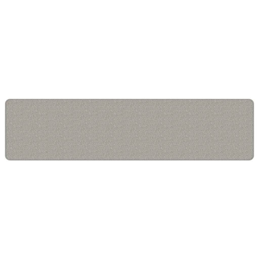 Teppichläufer Sisal-Optik Taupe 50x200 cm-4