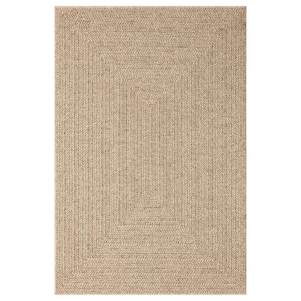 Teppich 120x170 cm Jute-Optik Innen und Außen-3