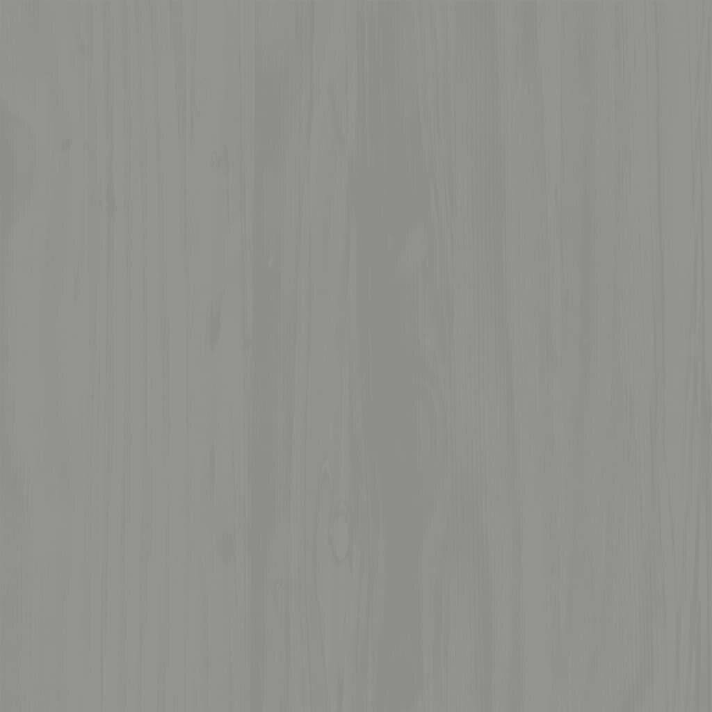 Symbolbild für Schuhschrank VIGO 60x35x96 cm Grau Massivholz Kiefer
