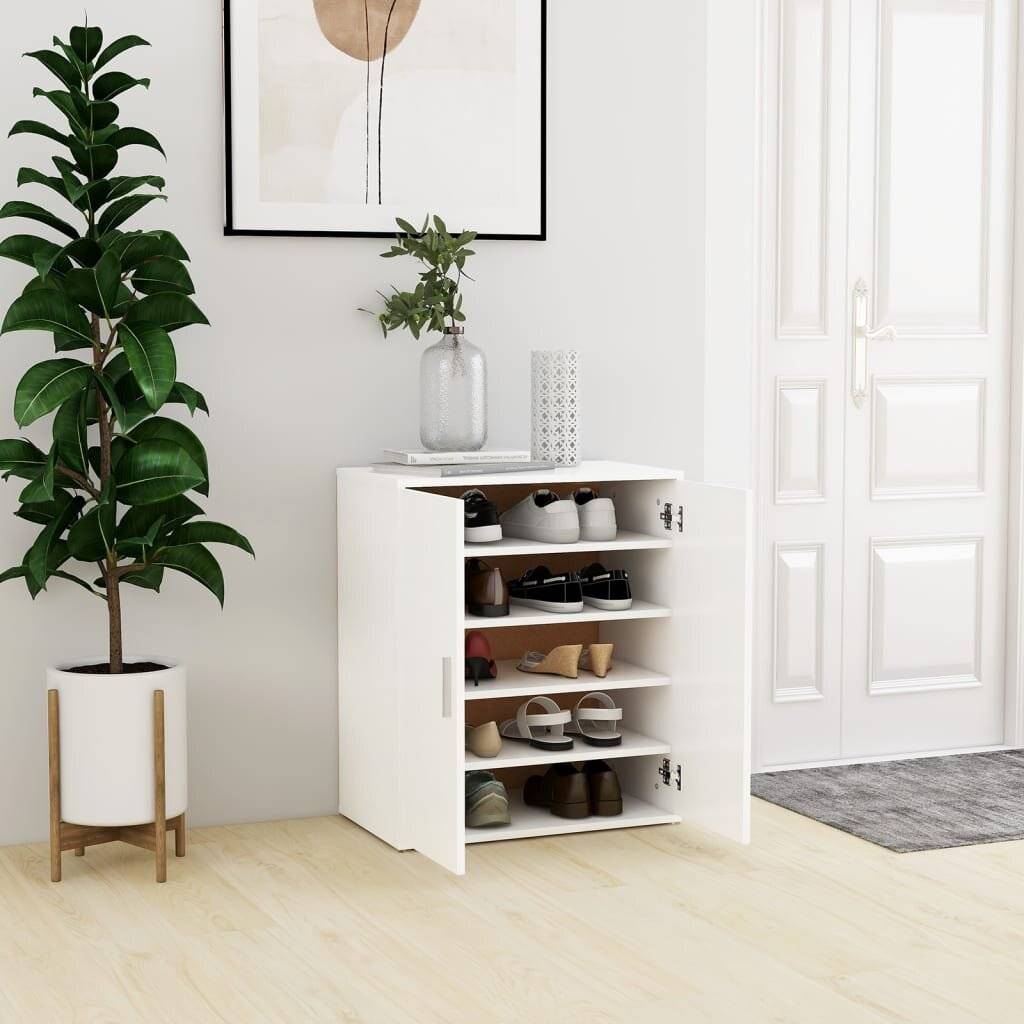 Schuhschrank Weiß 60x35x70 cm Holzwerkstoff-0