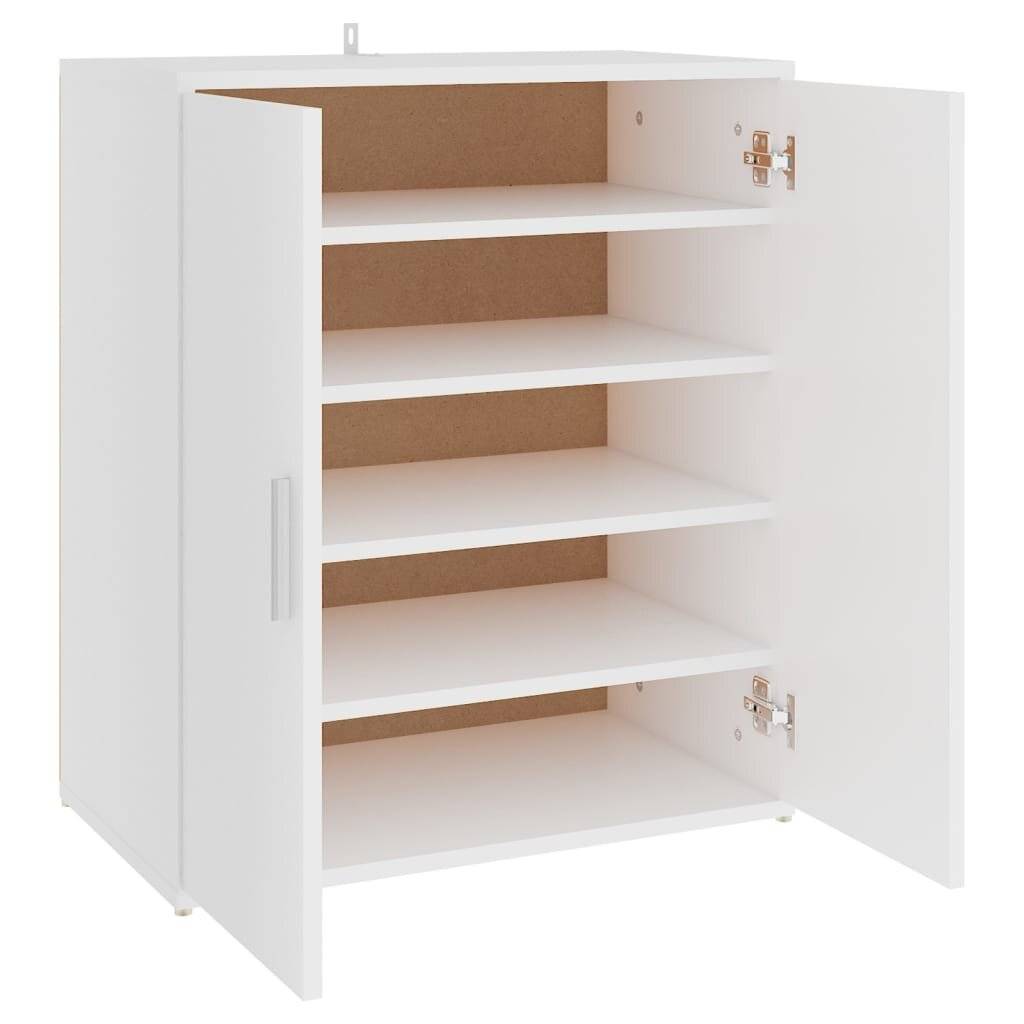 Schuhschrank Weiß 60x35x70 cm Holzwerkstoff-1