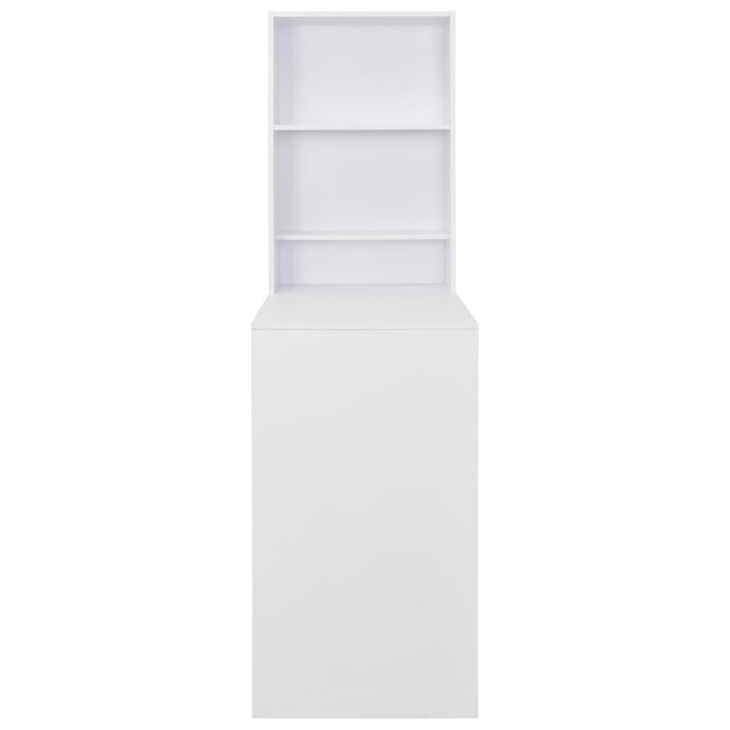 Bartisch mit Schrank Weiß 115 x 59 x 200 cm-3