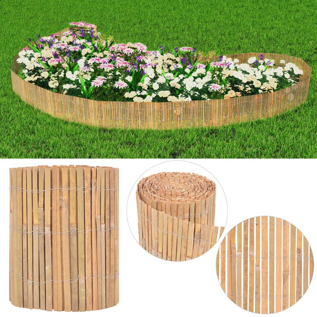 Gartenzaun Bambus 1000×30 cm-1