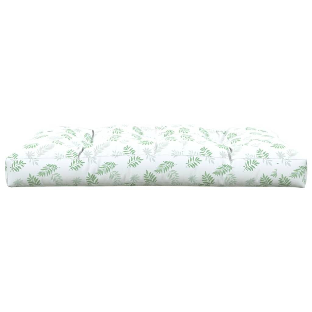 Palettenkissen Blattmuster 120x80x12 cm Stoff-4