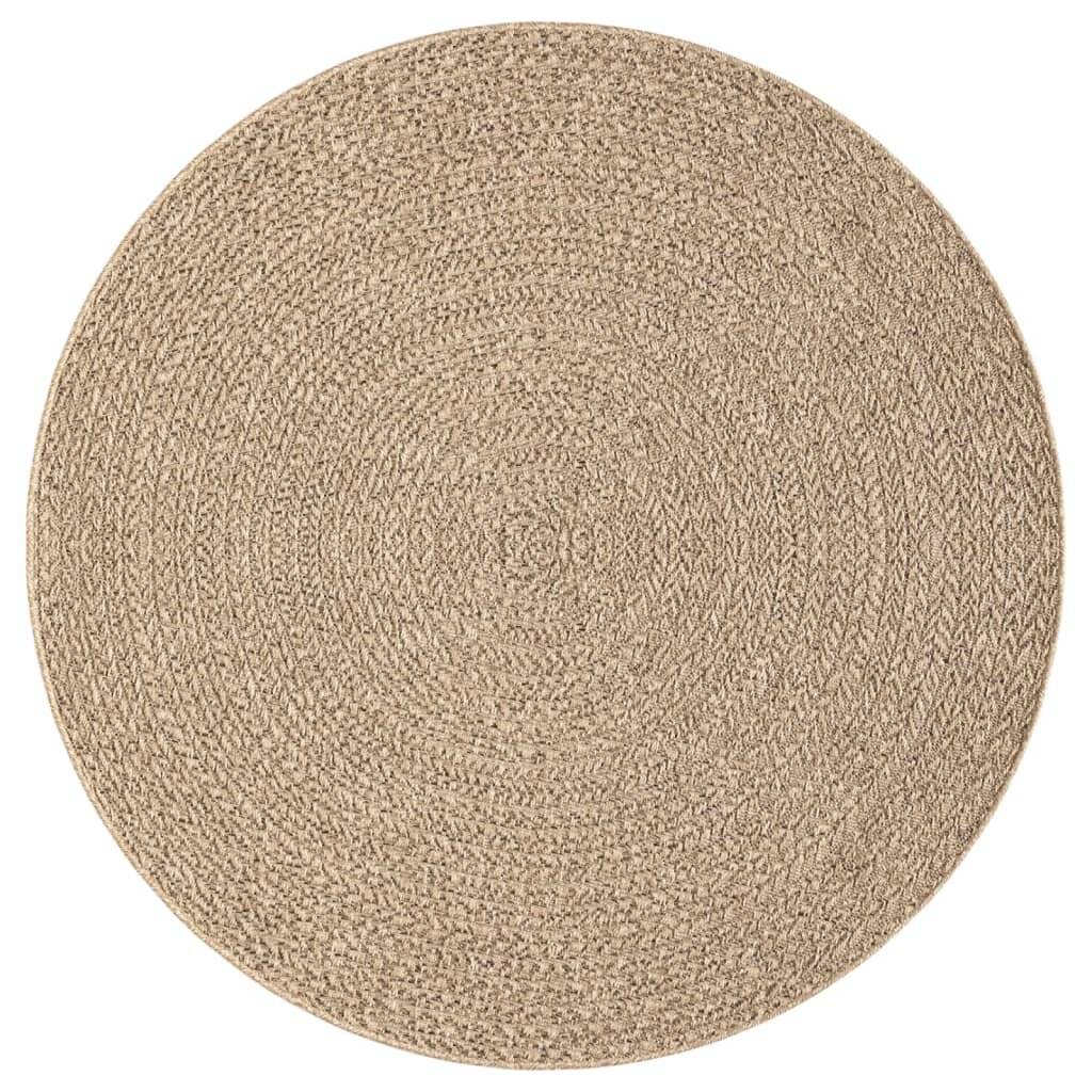 Teppich 90 cm Jute-Optik Innen und Außen-2