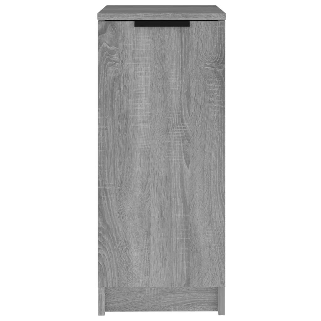 Schuhschrank Grau Sonoma 30x35x70 cm Holzwerkstoff-4