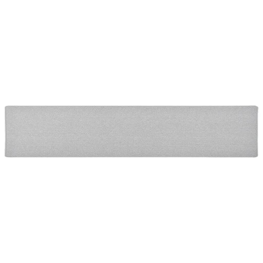 Teppichläufer Hellgrau 50x250 cm-0