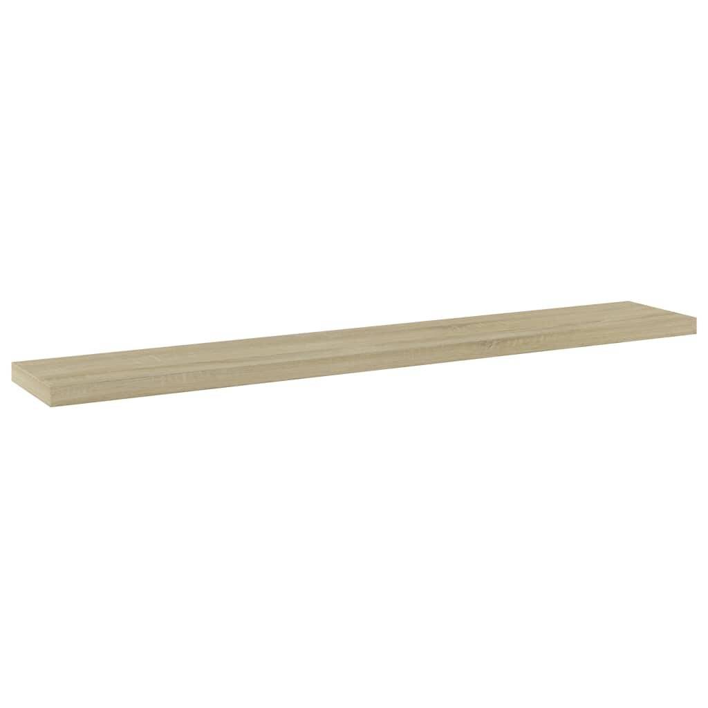 Bücherregal-Bretter 4 Stk. Sonoma-Eiche 60x10x1,5cm Spanplatte-1