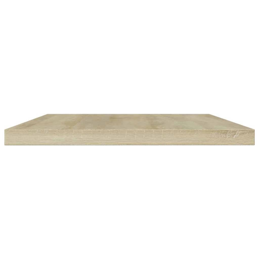 Bücherregal-Bretter 4 Stk. Sonoma-Eiche 60x10x1,5cm Spanplatte-2