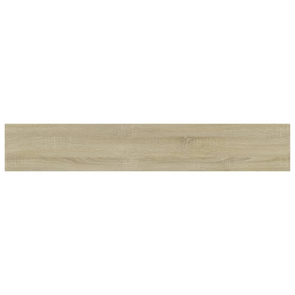 Bücherregal-Bretter 4 Stk. Sonoma-Eiche 60x10x1,5cm Spanplatte-3