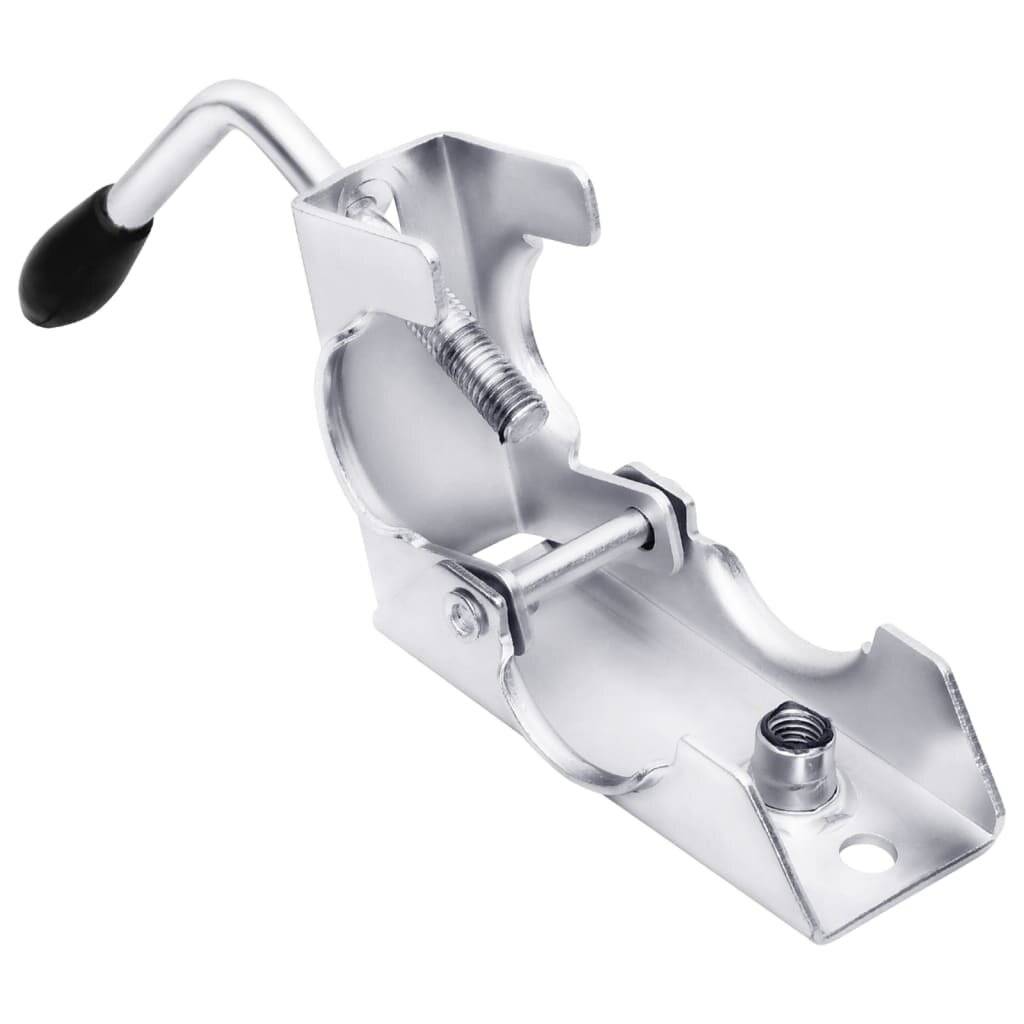 Klemmen für Stützrad 2 Stk. 13,5x6,5x14 cm Verzinkter Stahl-4