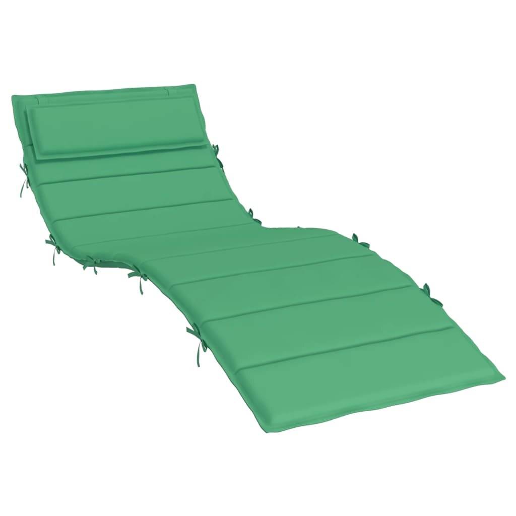 Sonnenliegen-Auflage Grün 180x60x3 cm Oxford-Gewebe-1