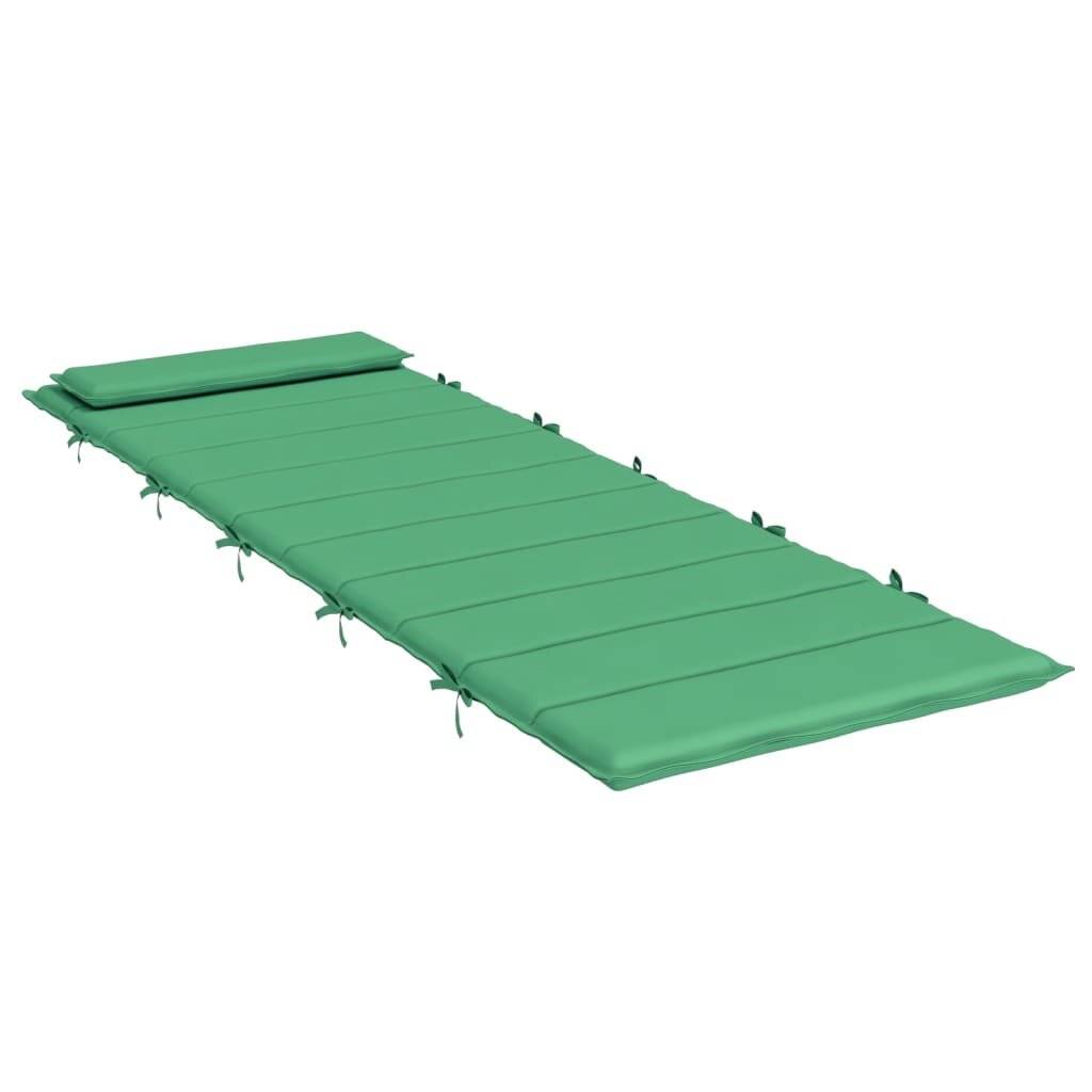 Sonnenliegen-Auflage Grün 180x60x3 cm Oxford-Gewebe-3