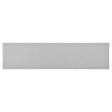 Teppichläufer Hellgrau 50x200 cm