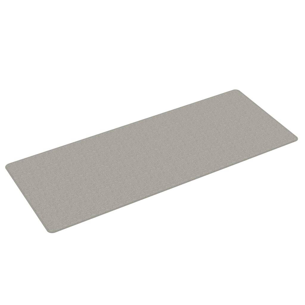 Teppichläufer Sisal-Optik Taupe 80x200 cm-2