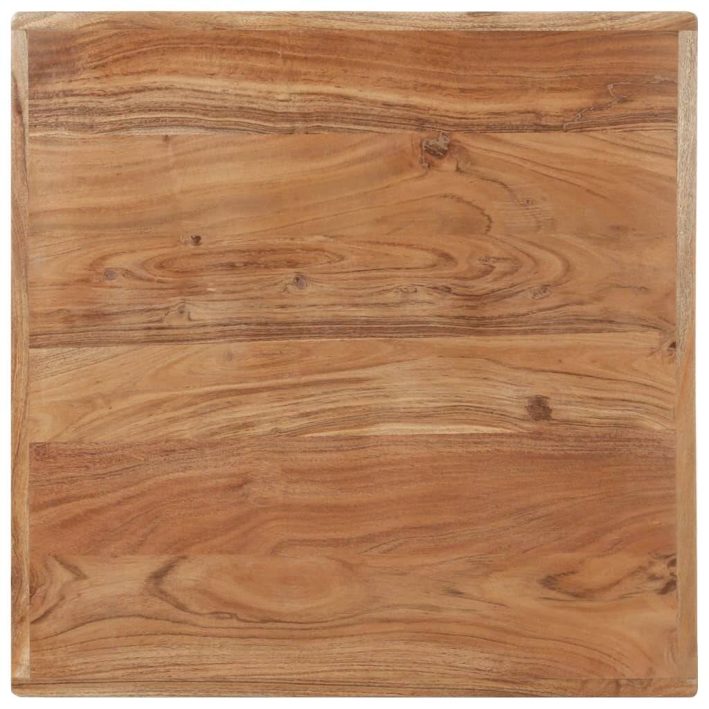 Bistrotisch 60x60x76 cm Akazie Massivholz-4